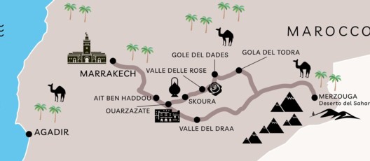 Tour Marrakech e le magie del Sahara – Progr. con arrivo sabato
