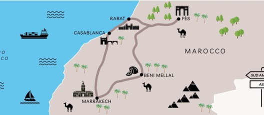 Tour delle Città imperiali della Domenica per Marrakech